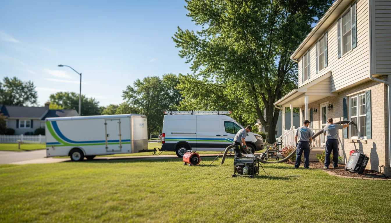 Flooded Basement Restoration And Cleanup With Repair in Clayville, NY near me